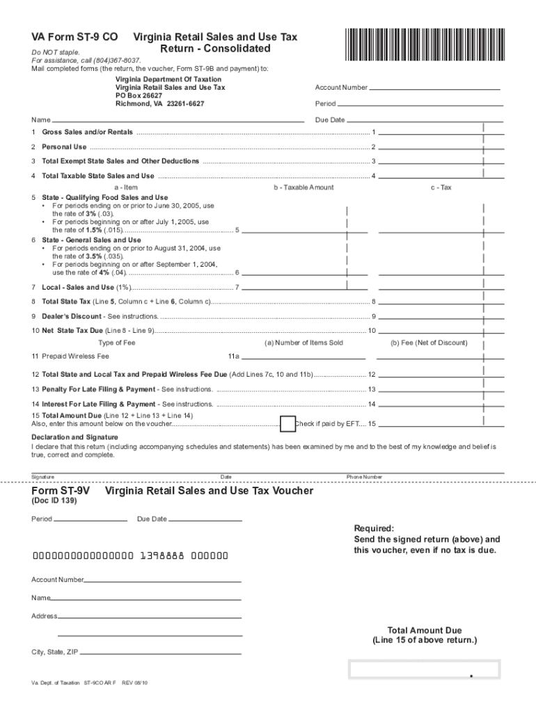 St 9a Worksheet  Form
