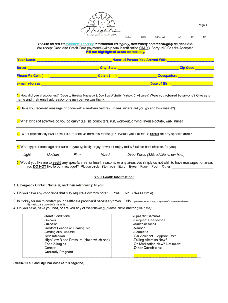 Investment Firms Intake Form