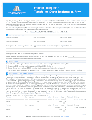 Franklin Templeton Death Claim Form