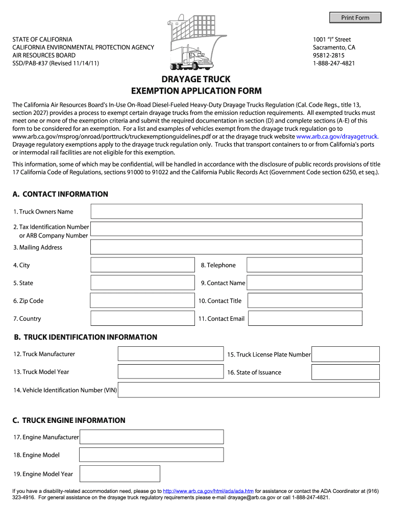 Get and Sign Drayage Truck Program 2011-2022 Form