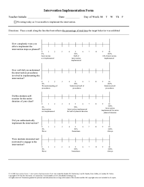 Direct Behavior Rating Forms