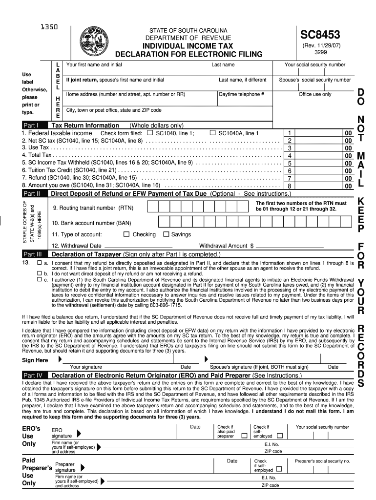  Sc8453  Form 2007