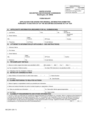 Sec Wb App  Form