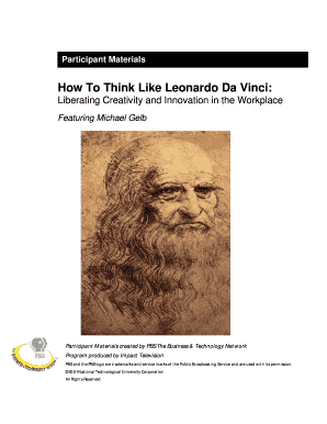 Think Like Da Vinci Book PDF in Hindi  Form