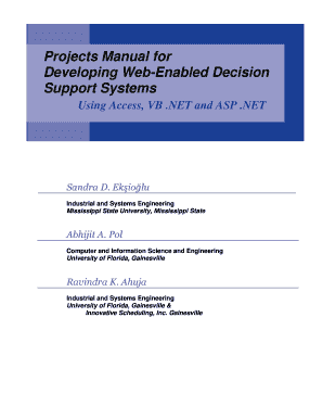 Decision Support System in an Automated System  Form