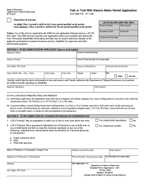 Dnr Service Center Application Form # 3600 162