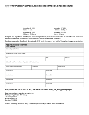 4929, Health Insurance Claims Assessment State of Michigan Michigan  Form