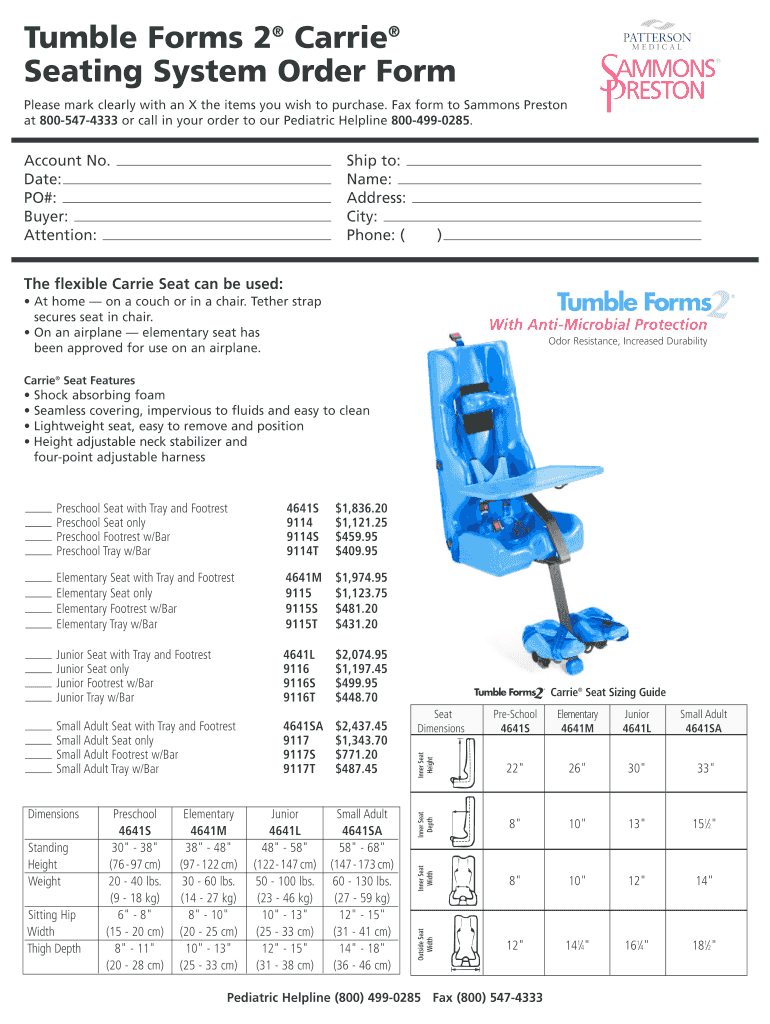 Carrie Seating System  Form