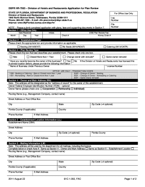 Dbpr Hr 7005 Form