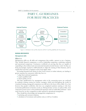Part C Guidelines for Best Practices Food and Agriculture Fao  Form