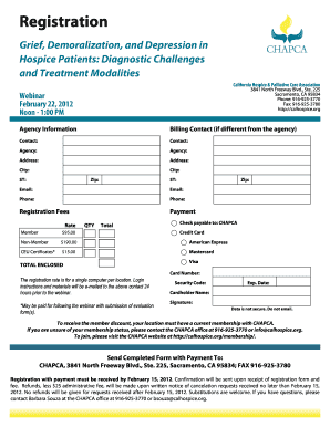 02 22 2 Page Fl California State Hospice Association  Form