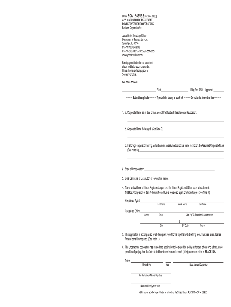 Bca 12 45 13 6  Form