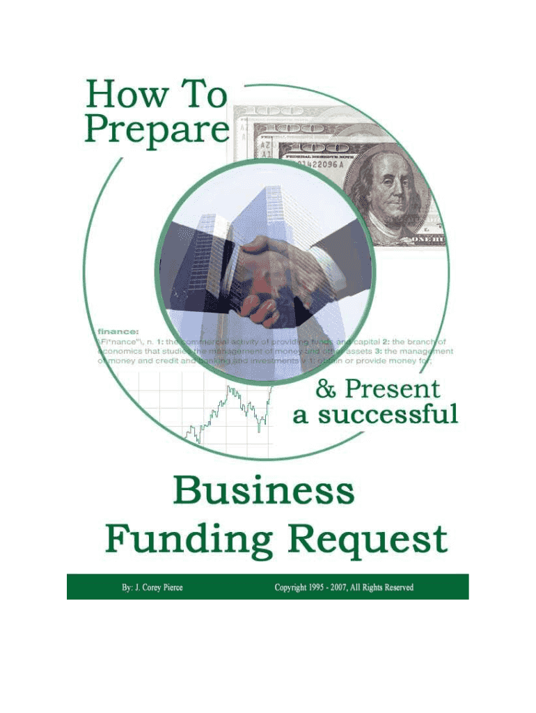 How to Prepare and Present a Successful Business Finance  Form