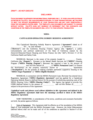 Exhibit K California Housing Finance Agency State of California Calhfa Ca  Form