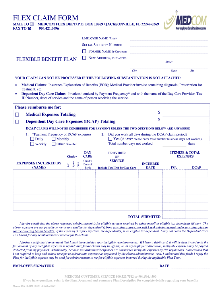  Medcom Forms 2011-2024