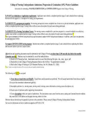 Ucf Apg Petition Form