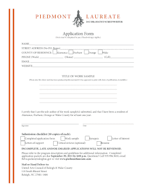 LAUREATE PIEDMONT  Form