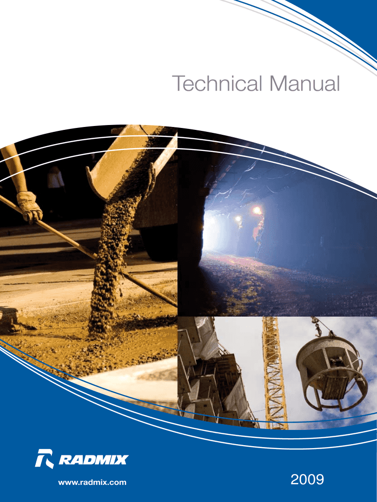Technical Manual  Radmix Steel Fibres  Form
