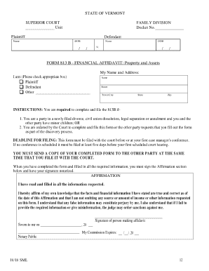 813b  Form