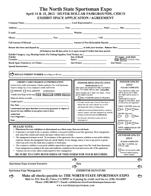 NSSE FRONT Exhibitor Registration Form