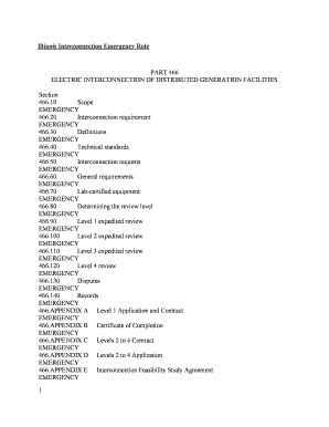 Illinois Interconnection Emergency Rule Illinois Attorney General Illinoisattorneygeneral  Form