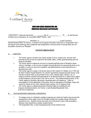 Consent Forms PDF Cortland Acres