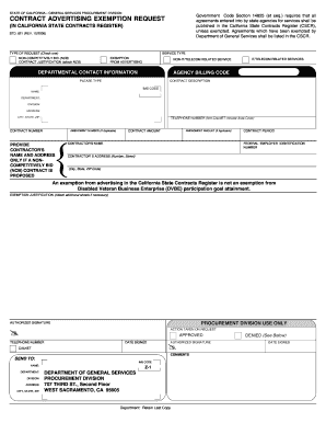 Std 821 Form