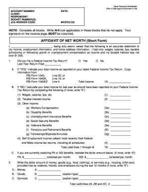  Example of Parents Affdavit Applying Children Basaries 2008