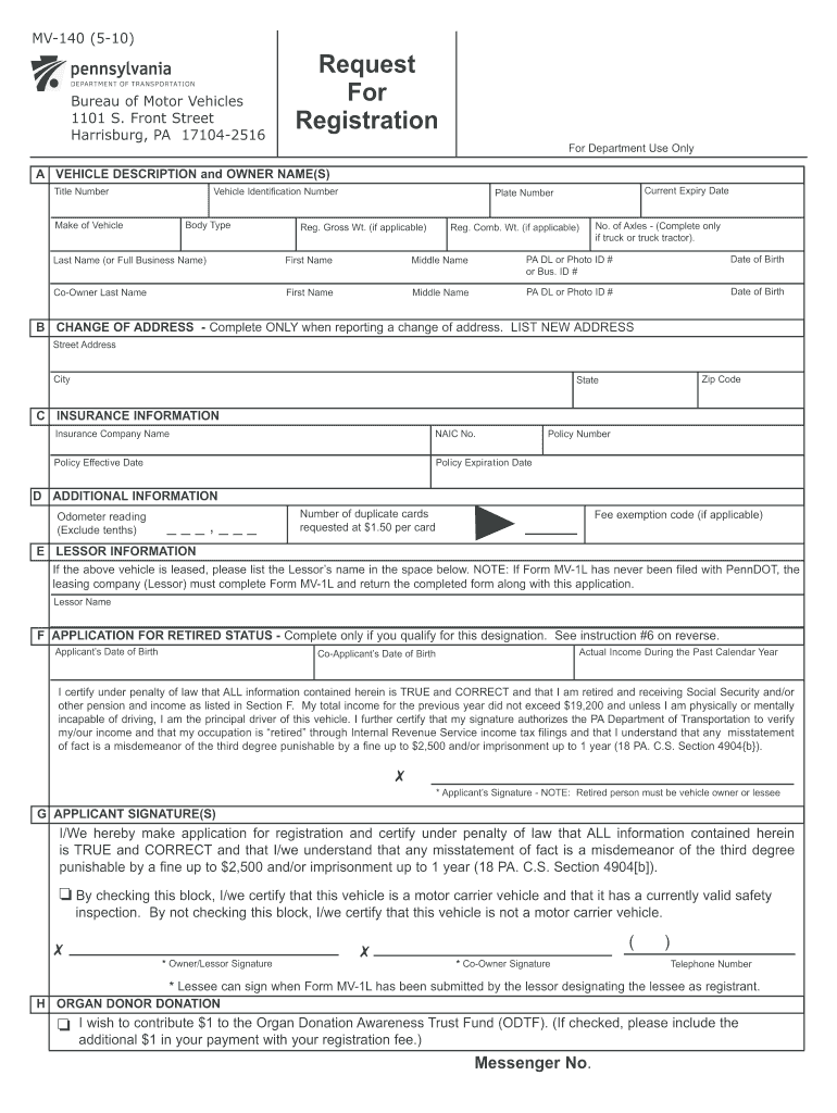  Mv Form 140 2013