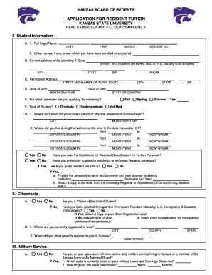 Kansas State University File Form T1098 PDF