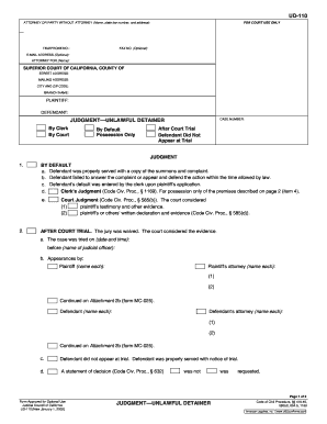 Ud 110  Form