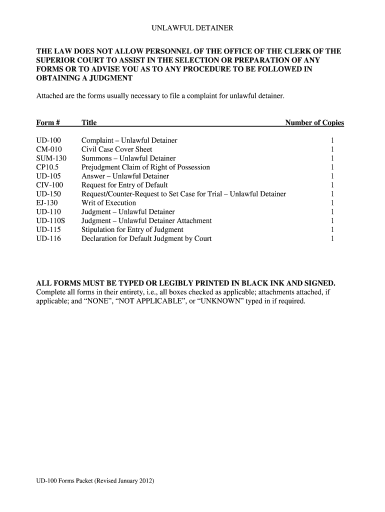  Blank Form Count 1 100 2012-2024