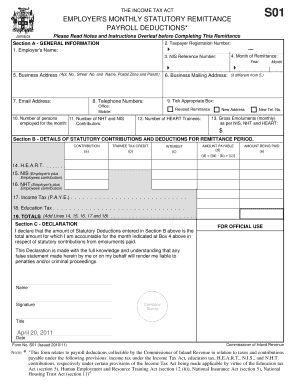 So1 Form Download