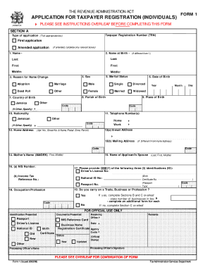  Trn Application Form Online Jamaica 2002