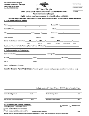 Uc San Diego Application  Form