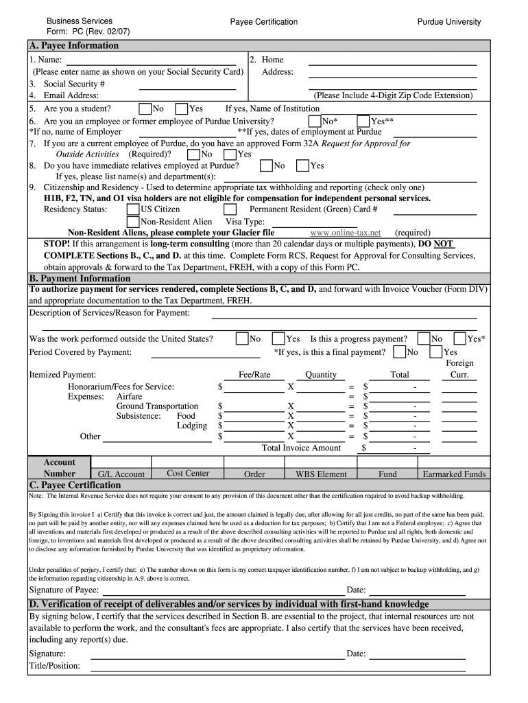 Form 21 OnePurdue XLS