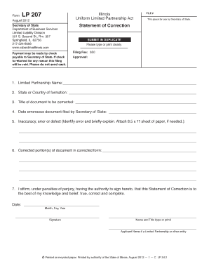 Lp 207  Form