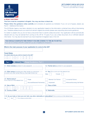 Vaf4a Application Form