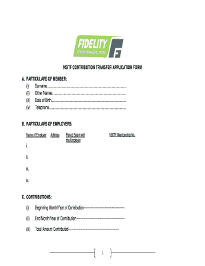 Nsitf Registration Form