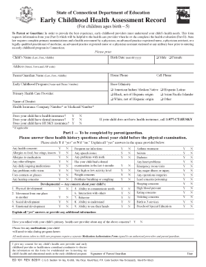 Printable Wic Assessment Forms Ct