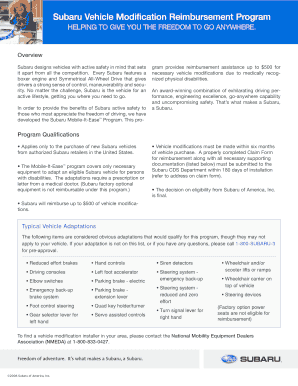 Subaru Smog Inspection Sacramento Form