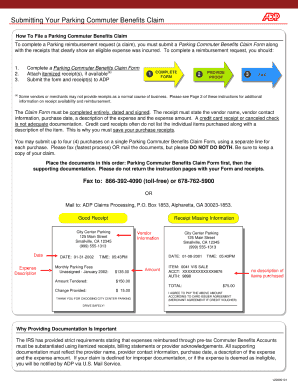 Adp Commuter Benefits Enrollment Form