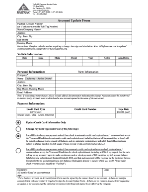 Bayareafastrak  Form