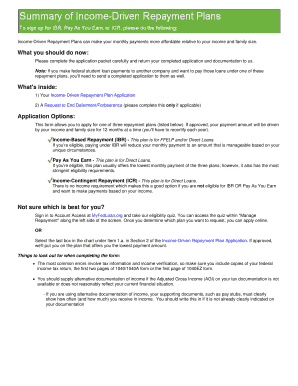 Fedloan Repayment Plan Request PDF Form