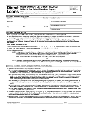 Sallie Mae Deferment Form