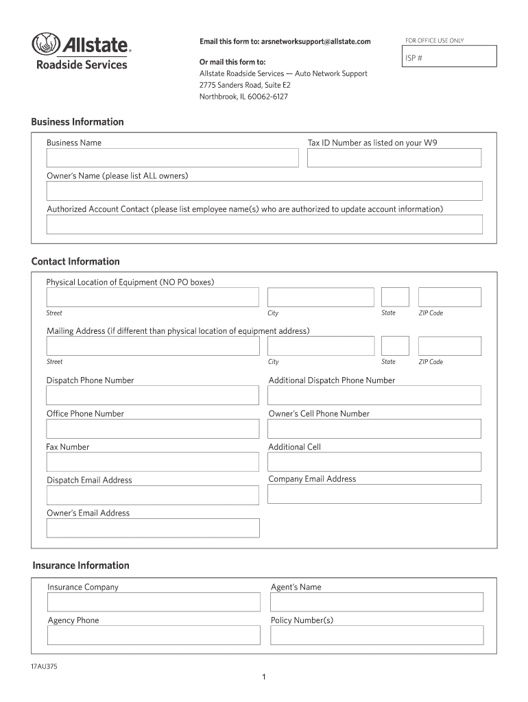 How to Get a Towing Contract with Allstate  Form