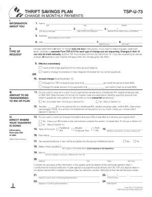 Tsp 73  Form