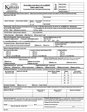 Sehp Enrollment Form