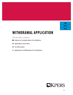 Kpers Hardship Withdrawal  Form