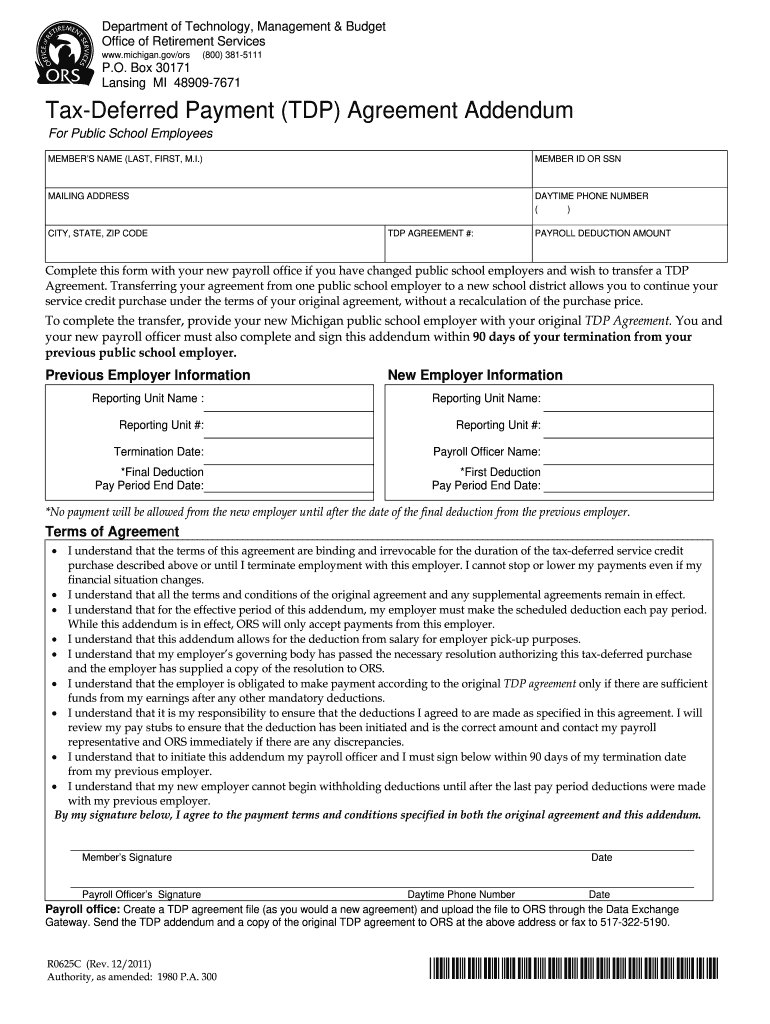 tdp-addendum-form-fill-out-and-sign-printable-pdf-template-signnow